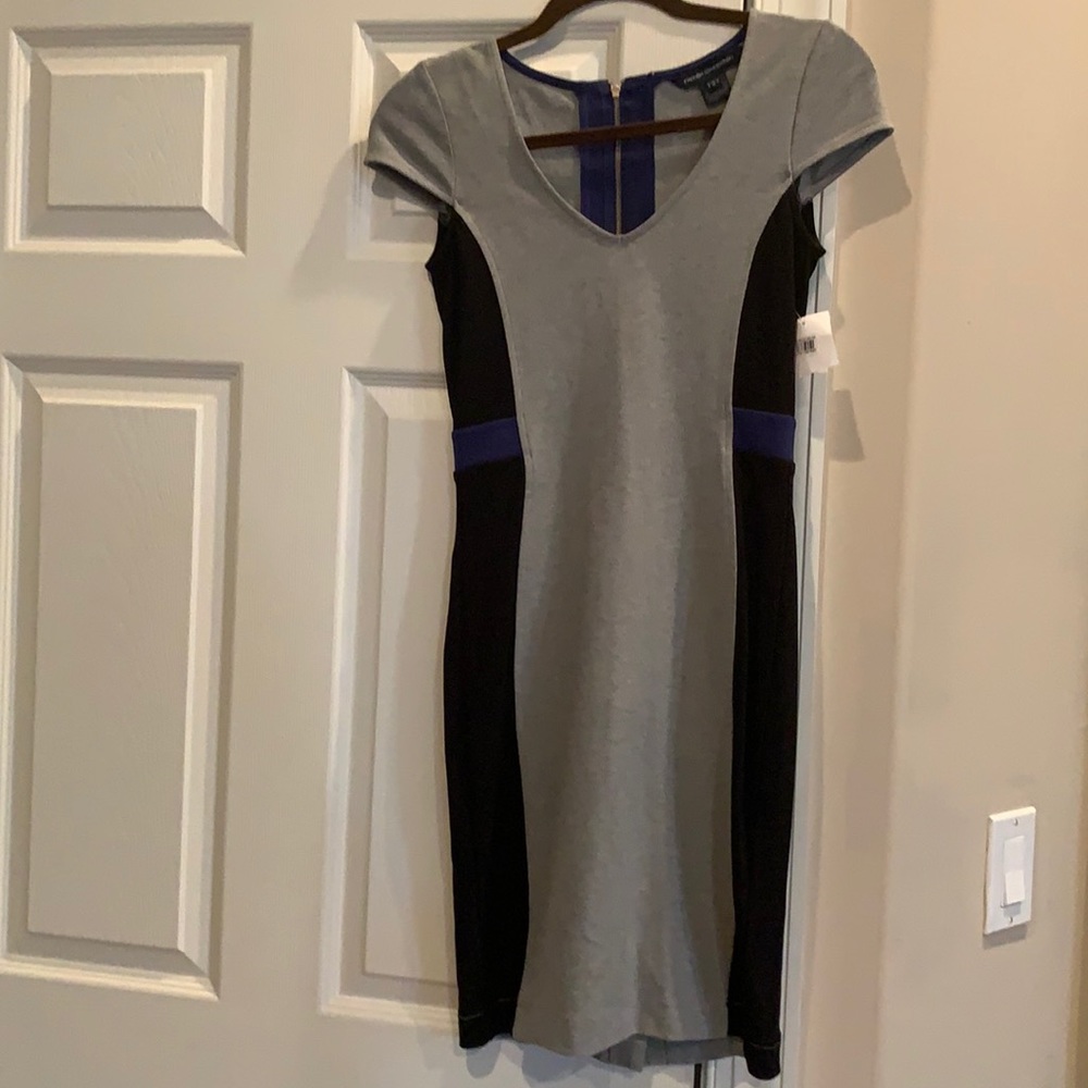 French Connection Color Blocked dress SZ8